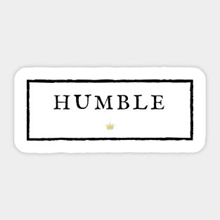 HUMBLE. Sticker